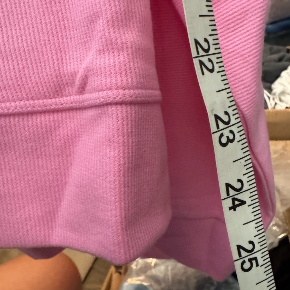 Size 4X All in Motion Pink Women's Cozy Rib Hoodie - Picture 3 of 4